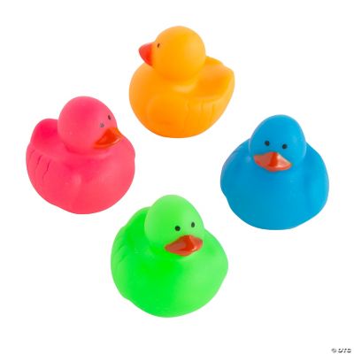 Vp Mini Neon Duckies - 48 Pieces