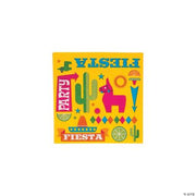 Fiesta Party Beverage Napkins - 16 Pieces