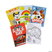 Everyday Fun Coloring Books - 72 Pieces