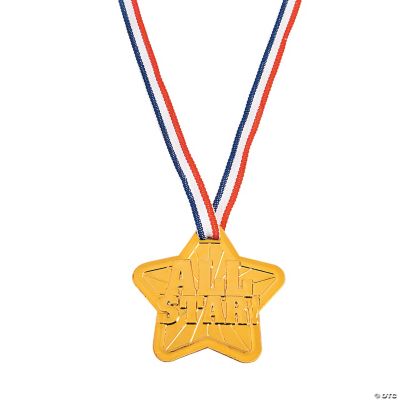 Star Shaped Medal - 12 Pieces