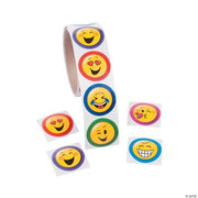 Emoji Roll Sticker - 100 Pieces