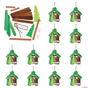 Wood Craft Stick Camp Frame - 12 Pieces