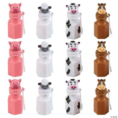 Barnyard Bubble Bottles - 12 Pieces
