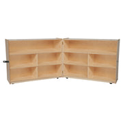 Folding Versatile Storage Unit, 38"H, X-Deep
