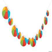 Beach Ball Garland - 1 Piece
