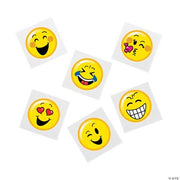Emoticon Tattoo Assortment - 72 Pieces
