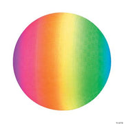 Rainbow Playground Ball- 8In - 6 Pieces
