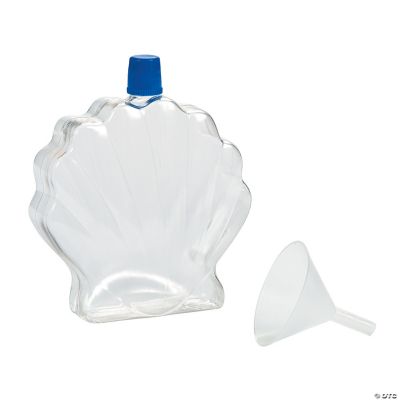 Seashell Shaped Sand Art Bottle - 12 Pieces