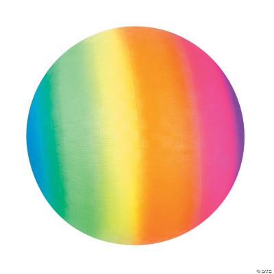 Rainbow Playground Ball-16In - 6 Pieces