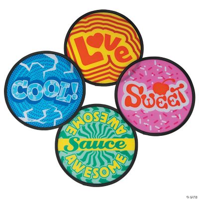 Fun Expressions Flying Discs - 12 Pieces