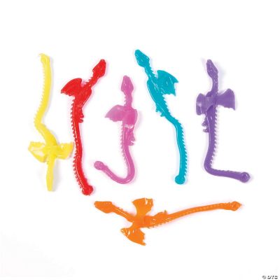 Sticky Dragons On A String - 72 Pieces