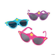 Superhero Girl Sunglasses - 12 Pieces