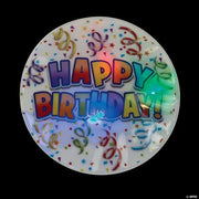 Light Up Birthday Party Badge - 12 Pieces