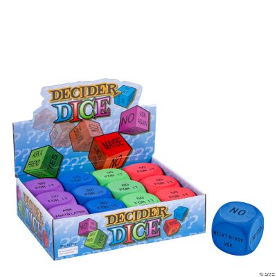 Decision Maker Dice - 12 Pieces