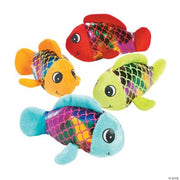 Shiny Plush Fish - 12 Pieces