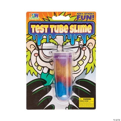 Bc Metallic Rainbow Slime In Test Tube - 6 Pieces