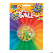 Bc Light-Up Suction Cup Balls - 6 Pieces