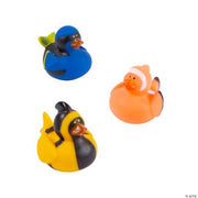 Fish Rubber Duckies - 12 Pieces