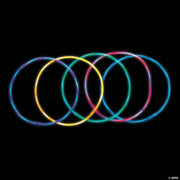 Value Swizzle Glow Necklace Assort - 50 Pieces