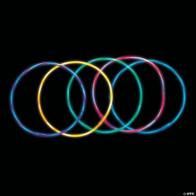 Value Swizzle Glow Necklace Assort - 50 Pieces