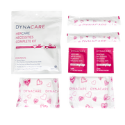HER Care Necessities Complete Kit, Tampons, Pads & Wipes- 50 pcs per Case