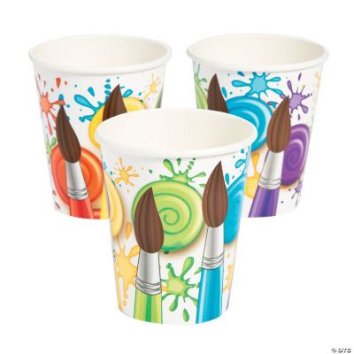 Little Artist Party Beverage Cup - 8 Pieces