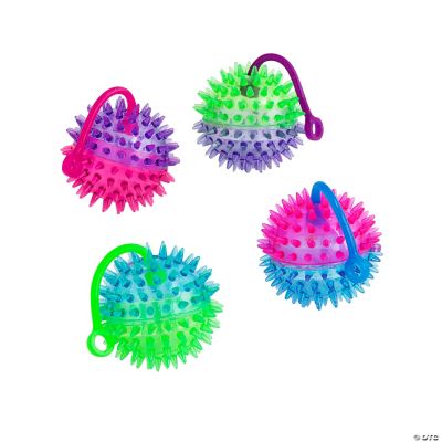 Two Toned Spike Ball Yo-Yo - 12 Pieces
