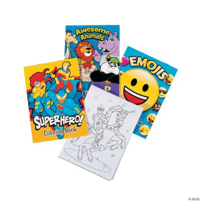 More Fun Coloring Books - 72 Pieces