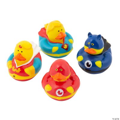 Vp Super Hero Ducks - 24 Pieces