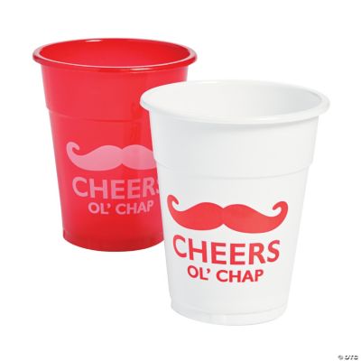 British Party Disposable Cups - 25 Pieces