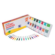 Washable Chubby Marker Classpack - 256 Pieces