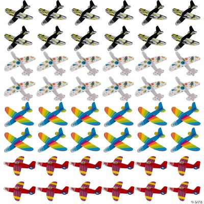 Mini Foam Gliders - 72 Pieces
