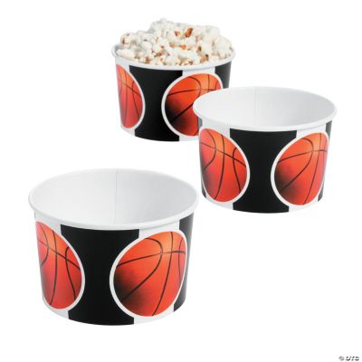 Basketball Snack Bowls - 12 Pieces