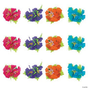 Hibiscus Hair Clip - 12 Pieces