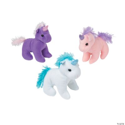 Plush Unicorns - 12 Pieces