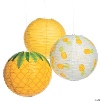 Pineapple Lantern - 3 Pieces
