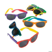 Transparent Sunglasses Adult - 12 Pieces