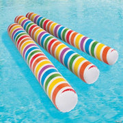Inflatable Rainbow Floodle Noodle - 6 Pieces