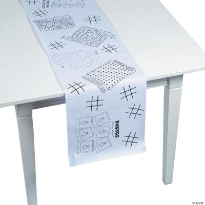 Kids' Games Paper Table Runner - 1 Piece
