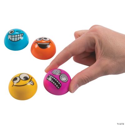 Vp Pull Back Emoji Cars - 48 Pieces