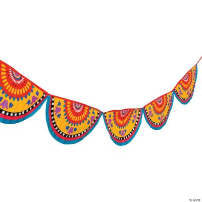 Plastic Fiesta Bunting - 1 Piece