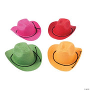 Cowboy Hat - Child - Asst Colors - 12 Pieces