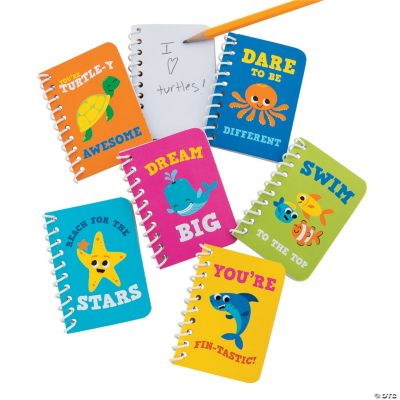 Under The Sea Notepads - 24 Pieces