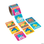 Under The Sea Jumbo Roll Stickers - 100 Pieces