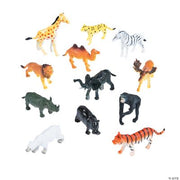 Zoo Animal Action Figures - 24 Pieces