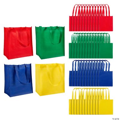 Pnw Primary Color Shopper Tote - 50 Pieces