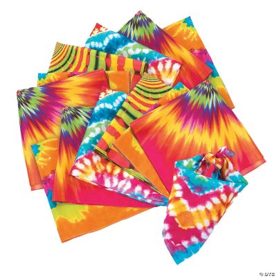 Psychedelic Bandanas - 12 Pieces