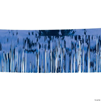 Blue Metallic Float Fringe - 1 Piece