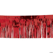 Red Metallic Float Fringe - 1 Piece