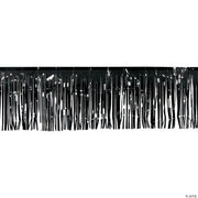 Black Metallic Float Fringe - 1 Piece